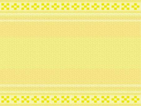 沖縄ミンサー112 亀甲 ミンサー,沖縄,織物,かりゆし,和柄,伝統紋様,琉球,着物,帯,生地のイラスト素材