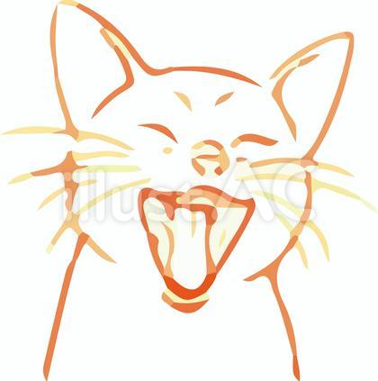笑顔 ネコ