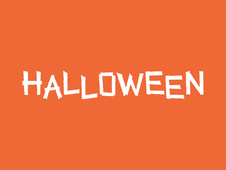 ハロウィンロゴ ハロウィンロゴ ハロウィン,文字,秋,ロゴ,10月,イベント,10月31日,パーツ,白,単色のイラスト素材