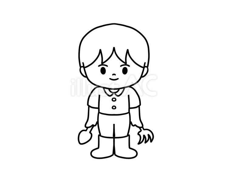 農作業・潮干狩りをする男性 農作業,潮干狩り,男性のイラスト素材