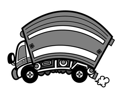 Illustration, JPG and PNG Illustration, truck, transport, illustration, JPG and PNG