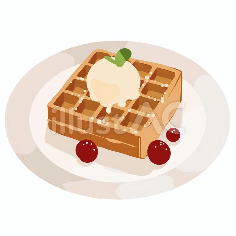 waffle, JPG, PNG and EPS waffle, waffle, sweets, pastry, JPG, PNG and EPS