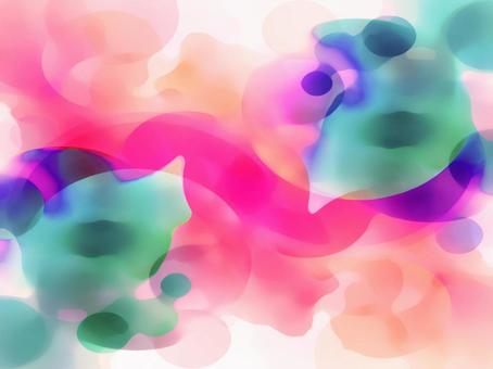 カラフルなグラデーションの水彩画壁紙素材 カラフル,グラデーション,水彩画,背景,壁紙,淡い,ふんわり,テクスチャ,キュート,かわいいのイラスト素材