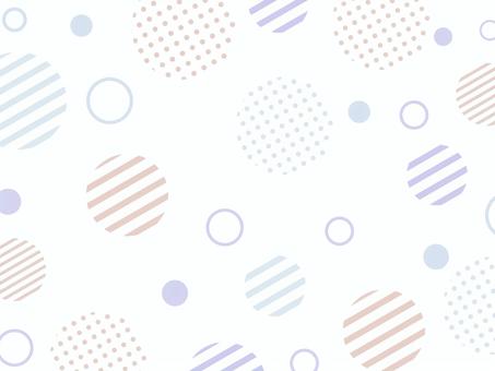 カラフルな円メンフィス背景 くすみカラー 背景,メンフィス,ポップ,かわいい,大人かわいい,くすみカラー,パステル,青,ベージュ,茶色のイラスト素材