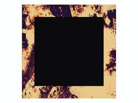 汚れた質感のレトロな正方形フレーム フレーム,背景,正方形,テクスチャ,グランジ,汚れた,擦れた,質感,ビンテージ,レトロのイラスト素材