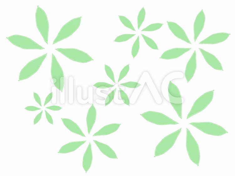 緑の花の背景 緑,花,背景のイラスト素材