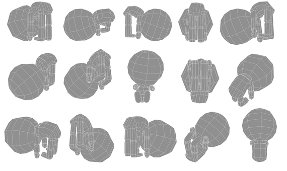 Illustration, standing position, flexion, beauty, 