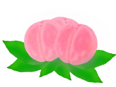 Peach illustration, peach, fruit, food, JPG and PNG