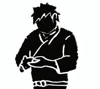 修行中のお寿司屋さんシルエット 修行中のお寿司屋さんシルエット 寿司,鮨,料理,調理,飲食店,レストラン,割烹,和食,日本料理,専門のイラスト素材