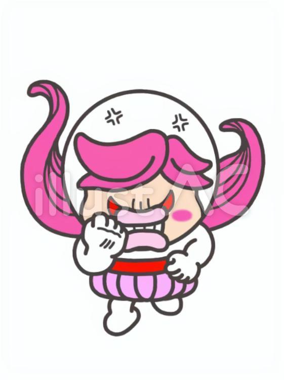 激怒する女の子‼️ 人間,女子,女の子のイラスト素材
