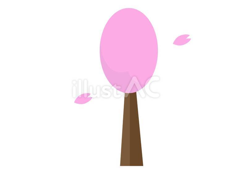 桜の木 桜,木,春のイラスト素材