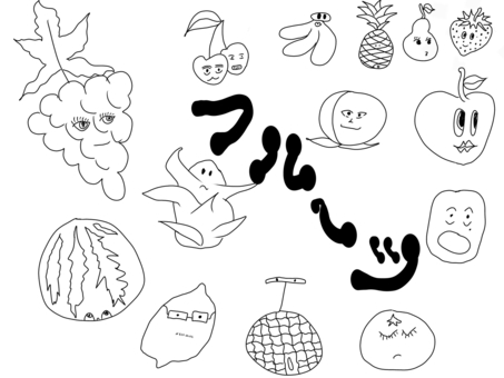 Fruit, JPG Fruit, fruits, character, apple, JPG