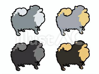ポメラニアン シンプル セット2