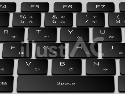 薄型日本語キーボードの寄り