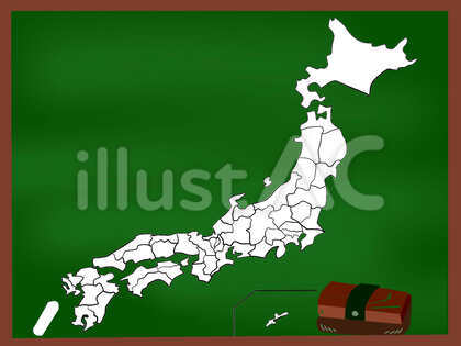 日本地図マップ地方北海道沖縄学校プリント