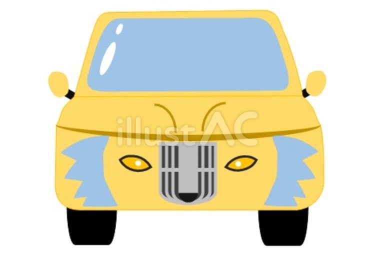 車155 車,自動車,くるまのイラスト素材