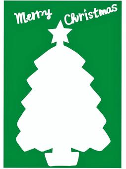 Tree message card, JPG, PNG and AI Tree message card, christmas, winter, snow, JPG, PNG and AI