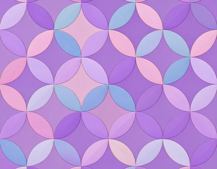 和柄・七宝模様の素材