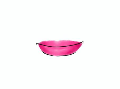 唇 唇,口,口紅,リップ,リップグロス,赤,つやつや,綺麗,かわいい,ほほえみのイラスト素材