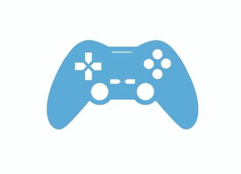 ゲームを表すコントローラーのアイコン ゲーム,コントローラー,持つ,操作,プレイ,趣味,遊び,eスポーツゲーム,スティック,ボタンのイラスト素材