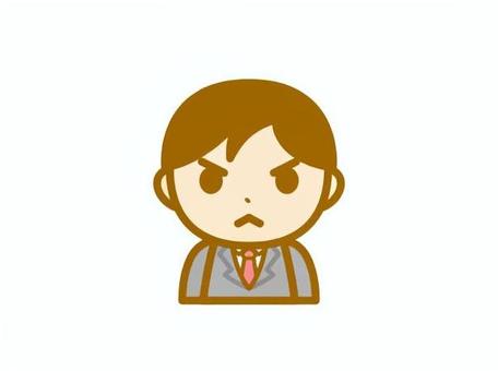サラリーマン　怒る