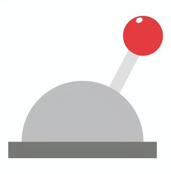 レバー レバー,シンプル,機械,倒す,スイッチ,起動,電源,オン,オフ,工場のイラスト素材