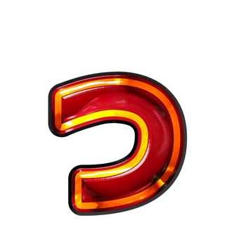 ひらがな小書き文字っ 文字,ギラギラ,赤色,ひらがな,っのイラスト素材