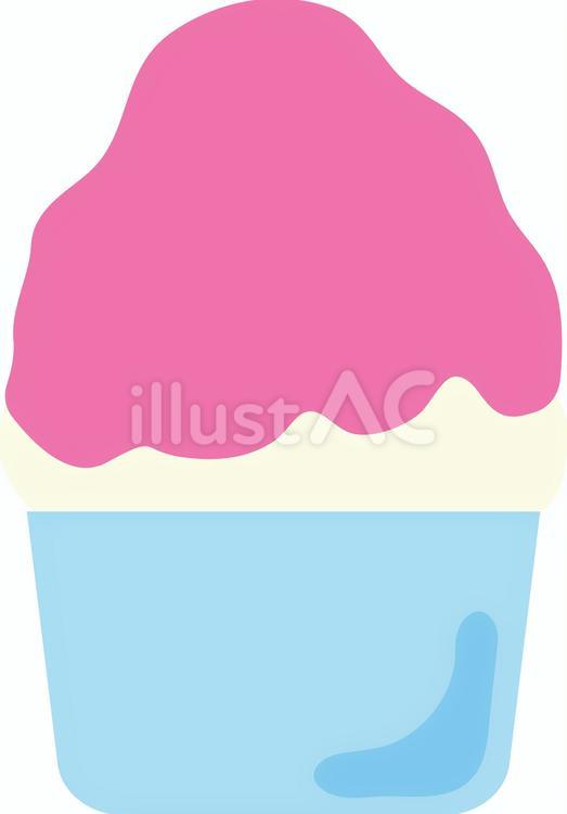 かき氷 かき氷,夏,縁日のイラスト素材
