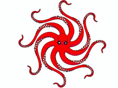 旋轉章魚, JPG 和 PNG 旋轉章魚, 章魚, 海鮮, 海產, JPG 和 PNG