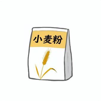 小麦粉のイメージ 小麦粉のイメージ 小麦粉,薄力粉,穀粉,食材,シンプル,手描き,手書き,イラスト,カット,イメージのイラスト素材