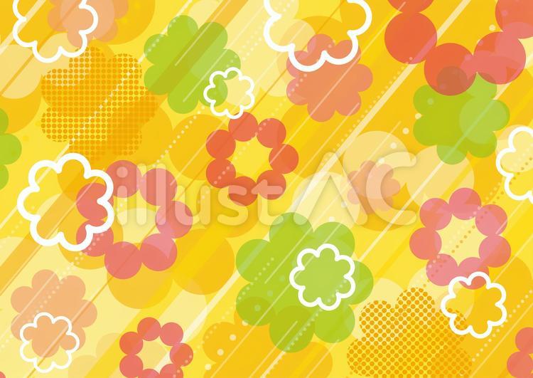 レトロポップな背景イラスト No 無料イラストなら イラストac