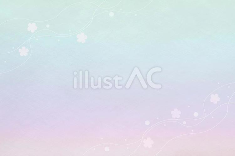 さくら模様の和紙_テクスチャ背景素材 さくら,和紙,背景のイラスト素材