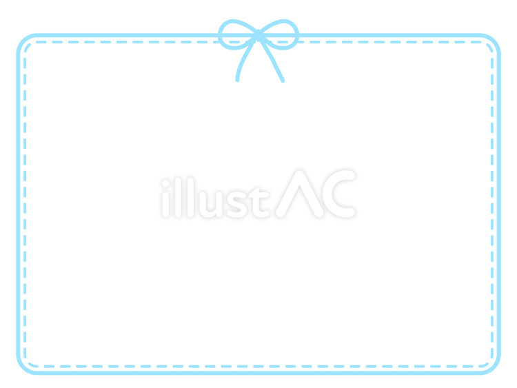 Free Vectors | Square frame with light blue bow ribbon