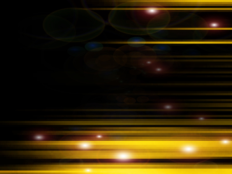 黒背景にキラキラストライプのフレーム ストライプ,キラキラ,ゴールド,金,黒,輝き,光,横縞,抽象,テクスチャのイラスト素材