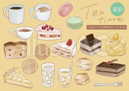 Tea time 着彩