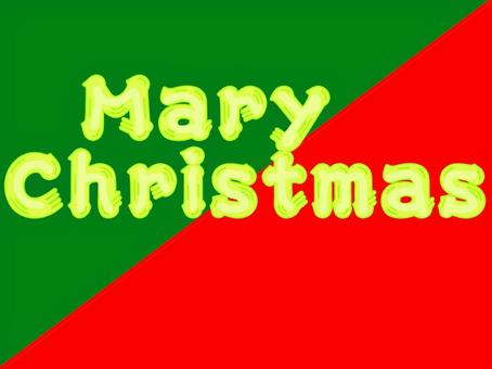 シンプルなクリスマス