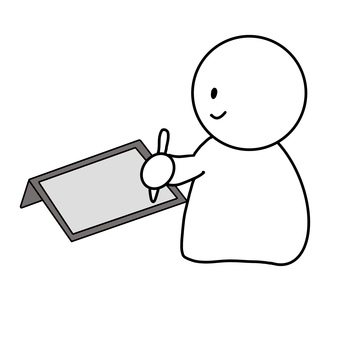 Illustration, ipad, tablet, tablet terminal, 