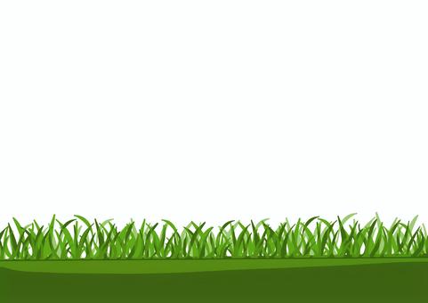芝フレーム 芝,フレーム,雑草,草,植物のイラスト素材