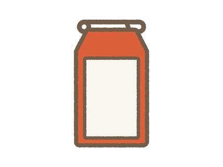 赤の名札のイラスト｜学校の持ち物 名札,赤,学校,授業,持ち物,道具,教育,子ども向け,新学期のイラスト素材