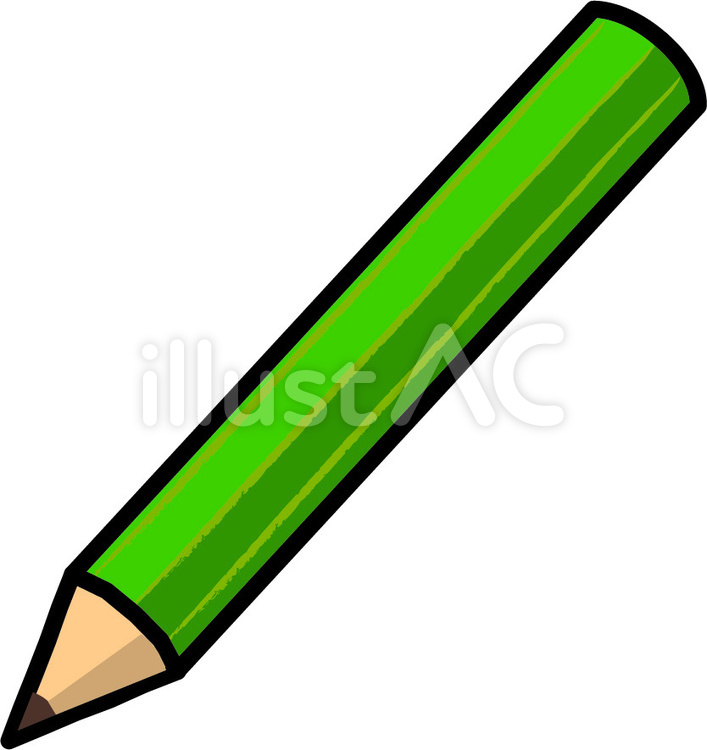 鉛筆　筆記用具　書く　デフォルメ 鉛筆,筆記用具,書くのイラスト素材