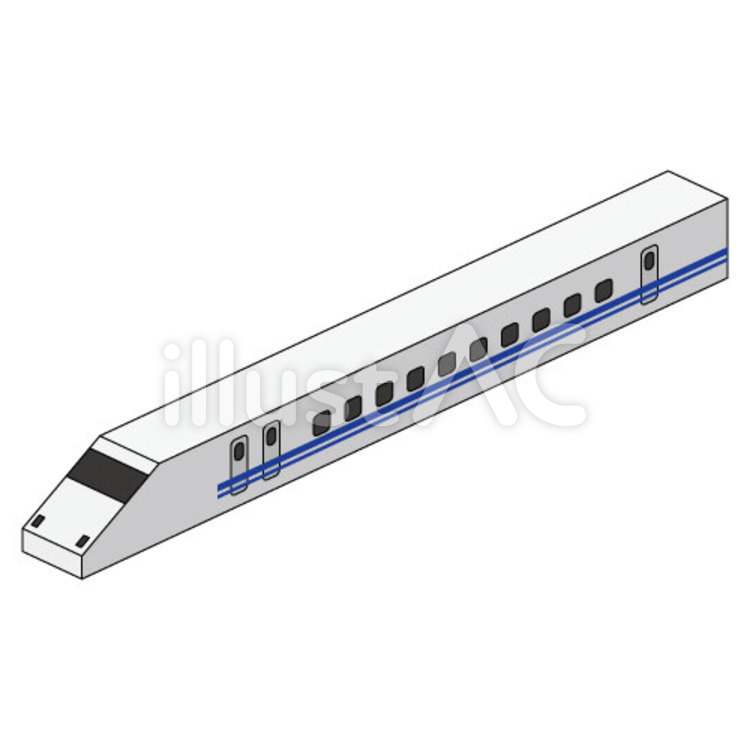 新幹線先頭車両 新幹線,700系,のぞみのイラスト素材