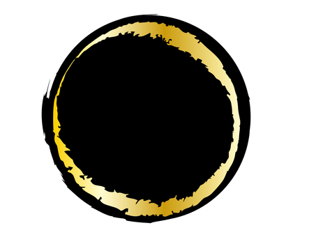 170930-07, black, circle, gold, JPG, PNG and AI