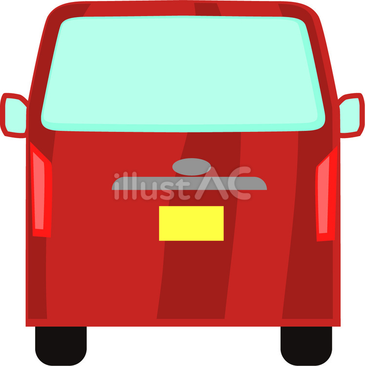 ワゴン車　　 ワゴン車,軽自動車,バックのイラスト素材