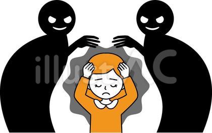 幻覚、幻聴、虐待に悩む女の子