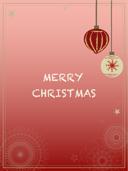 グリーティングカード グリーティングカード,クリスマスカード,クリスマス,オーナメント,結晶柄,キレイ,上品,高級,星,幾何学のイラスト素材