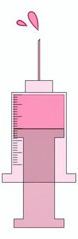 注射器_syringe 医療,器具,注射,注入,吸引,針のイラスト素材
