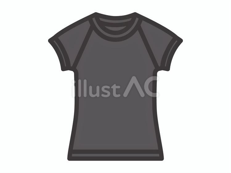 Tシャツ01 tシャツ,半袖,ファッションのイラスト素材