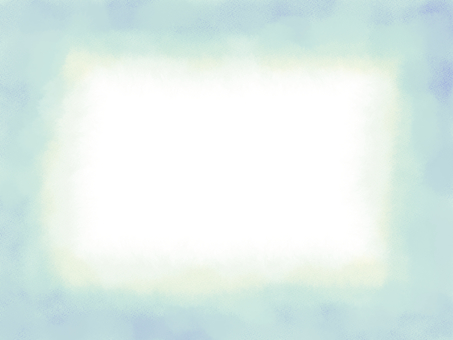 水彩風フレーム フレーム,緑,ふわふわ,コピースペース,イメージ,シンプル,滲み,水彩,ペイント,抽象的のイラスト素材