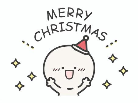 クリスマスのシンプルな人物素材 クリスマス,棒人間,人物,メリークリスマス,キラキラ,12月,クリスマスパーティー,クリスマスカード,冬,行事のイラスト素材