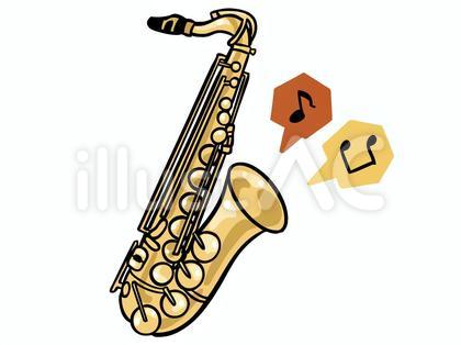 サックスのイラスト